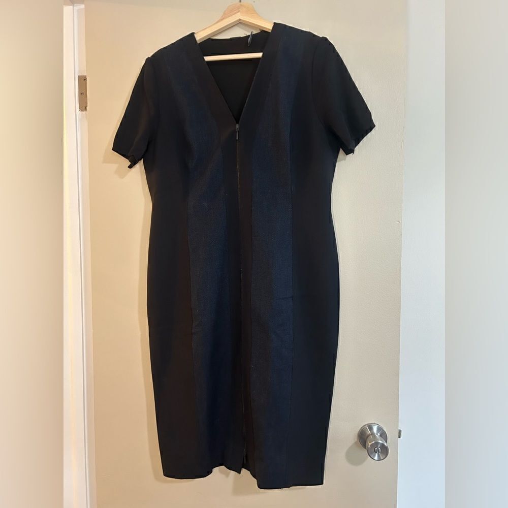 Ellie Tahari dress (navy and black)